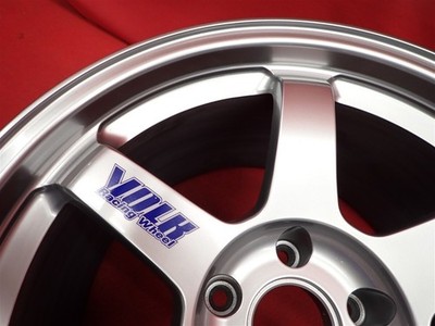JDM Forging lightweight 1Pcs8.3kg VOLKRACING TE37 Used Aluminum Wheel No Tires - Image 10