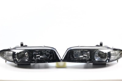 JDM Nissan BCNR33 Skyline GT-R late model genuine xenon headlights lef (No Tires)