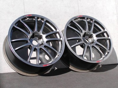JDM Size lightweight 8.5J +22 114.3-5H ENKEI GTC01 2Book S14 S15 R32 R No Tires
