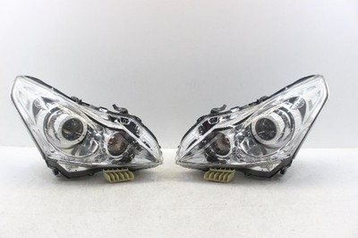 JDM /No Scratches Skyline V36 Late Model Headlights Xenon HID Left and (No Tires)