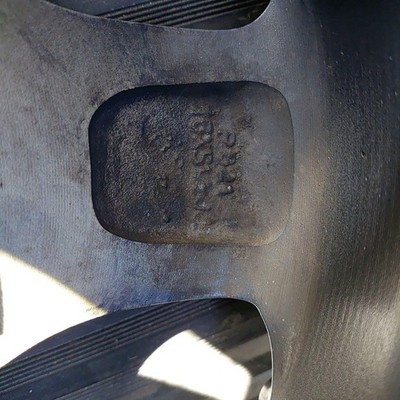 JDM Dark Gray 5-Spoke 5.5" JPCD139.7mm Aluminum Wheels 2-Wheel Set (No Tires) - 画像 (8)