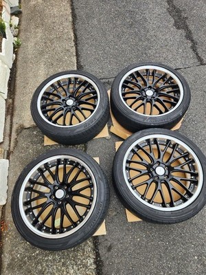 JDM Work Gnosis GR204 20 tire set 245/40R20 No Tires