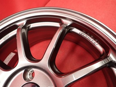JDM Lightweight 7.7kg ENKEI PF09 Used Wheels 4-Bolt 7J 17PCD100 4-Hole No Tires - 画像 (10)