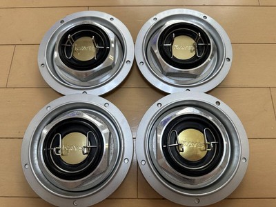 JDM RAYS MAZDASPEED MS-01 center cap saucer silver 4Individual 1 car d No Tires - Image 2