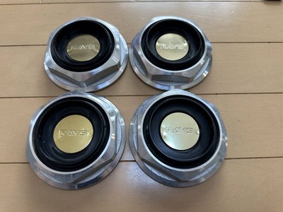 JDM RAYS MAZDASPEED MS-01 center cap saucer silver 4Individual 1 car d No Tires - Image 8