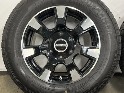 JDM Used ESSEX wheel set 4-piece set 16x7.0J +43 PCD 139.7 215/65R (No Tires) - 画像 (6)