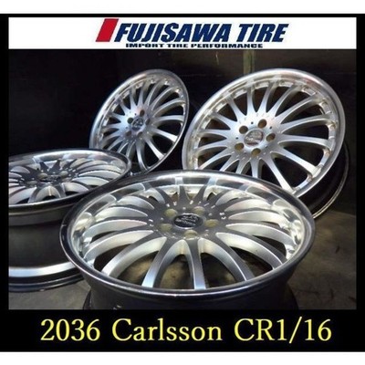 JDM 2036Carlsson CR1/1620x8.5J/9.5J 5-hole PCD114.3 +404Book No Tires