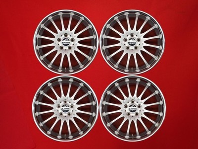 JDM Carlson CR 1/16 Used Aluminum Wheels 4Book 8.5/9.5J 19-inch PCD 11 No Tires
