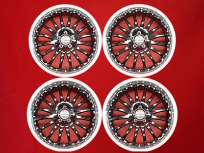 JDM Carlsson 1/16 RSR Used Wheels 4-Book 8.5/9.5J 20 PCD112 5-hole +50 No Tires