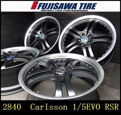 JDM 2840 A Carlsson 1/5 EVO RSR20x8.5J 5 holes 112+454Book No Tires