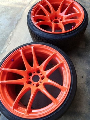 JDM CR Kiwami 9.5J -15 114.3 5H Ultra Deep Taper 2-Wheel Set (No Tires) - 画像 (2)