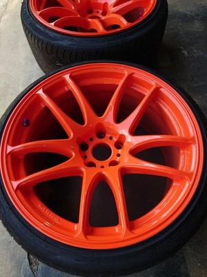 JDM CR Kiwami 9.5J -15 114.3 5H Ultra Deep Taper 2-Wheel Set (No Tires) - 画像 (5)