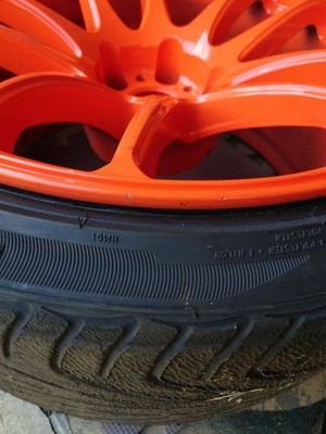 JDM CR Kiwami 9.5J -15 114.3 5H Ultra Deep Taper 2-Wheel Set (No Tires) - 画像 (6)