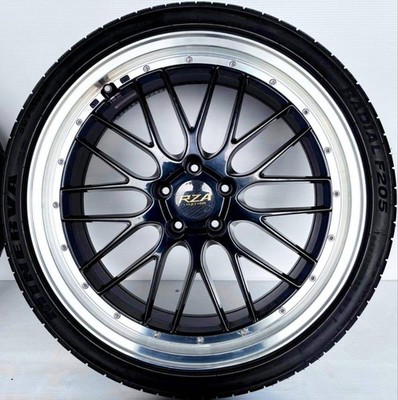JDM RZA black mesh wheels for Alphard and Vellfire. (No Tires) - 画像 (4)