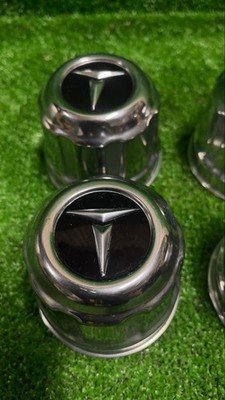 JDM Center caps for older cars in very good condition. Toyota 4Individ (No Tires) - 画像 (3)