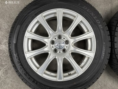 JDM Excellent TreadWeds LAUFBAHN 17in 7J +48 PCD100 dunlop Winter Maxx (No Tires) - 画像 (3)
