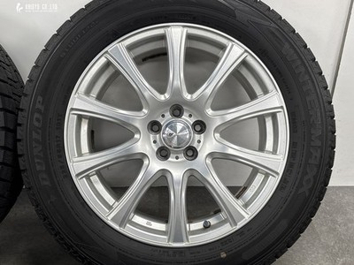 JDM Excellent TreadWeds LAUFBAHN 17in 7J +48 PCD100 dunlop Winter Maxx (No Tires) - 画像 (6)