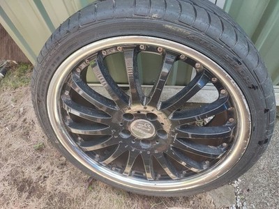JDM Carlsson Wheel Tire 4-Wheel Set 245/35zr 20 95w (No Tires)