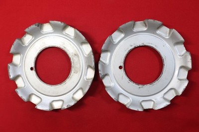 JDM 2 pieces work Ewing aftermarket used wheel center plate cap (No Tires)