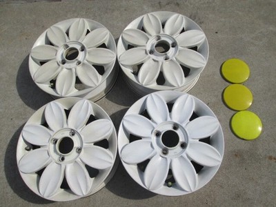 JDM PIAA FULALA 14-inch 4.5J PCD100 Offset +45 Floral Urara Rare / 4-B (No Tires)