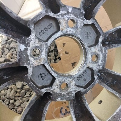 JDM Watanabe 8Book Spoke Aluminum Wheel 142Book No Tires - 画像 (6)
