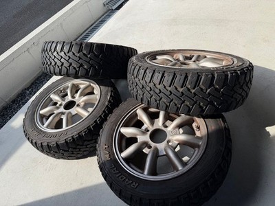 JDM 13-inch 5J 40 Watanabe wheel and tire set 4-piece set No Tires - 画像 (8)