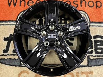JDM Wheel Only 4-Wheel Set Gottlieb F5 Black Edition 17x7J+40 5H112 MINI (No Tires)