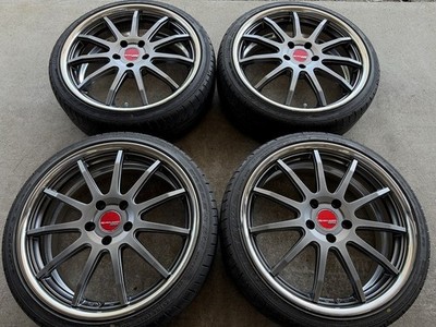 JDM Scratches: None. 4-Wheel Set SSR Executor EX04 7.5J +53 5-114.3 Made in (No Tires)