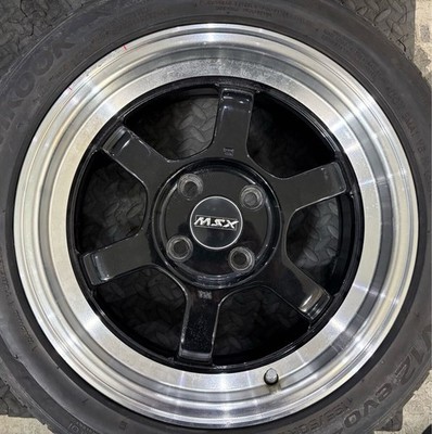 JDM KU26/0313GO XSW 15 Wheel 7J 4-Wheel Set 4-hole PCD100 ET35 Suitable for (No Tires) - 画像 (5)