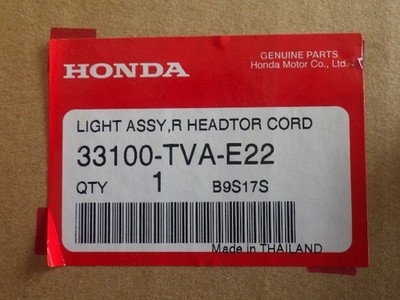 JDM Y0354 Used Honda CV3 Accord LED Right Headlight STANLEY W4201 3310 (No Tires) - 画像 (10)