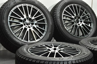 JDM Used Abe Shokai Wheel Set 4-Wheel Set 18x7.5J +45 PCD 108 235/5 (No Tires) - 画像 (3)