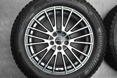 JDM Used Abe Shokai Wheel Set 4-Wheel Set 18x7.5J +45 PCD 108 235/5 (No Tires) - 画像 (4)