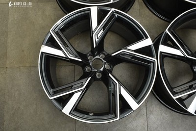 JDM Rare Genuine Audi RS6 Avant 22in 10.5J +19 PCD112 4-Wheel Set Part (No Tires) - 画像 (3)