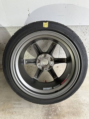 JDM RAYS TE37 SAGA SL 17x8.0J +37 DUNLOP DZ102 215/45R17 4-Wheel Set<br (No Tires) - 画像 (9)