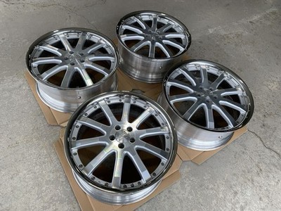 JDM Rare Rays black Fleet V4408J +50 5H PCD100 wheels for Prius Coroll (No Tires) - 画像 (2)
