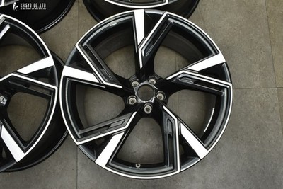 JDM Rare Genuine Audi RS6 Avant 22in 10.5J +19 PCD112 4-Wheel Set Part (No Tires) - 画像 (4)