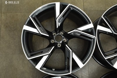 JDM Rare Genuine Audi RS6 Avant 22in 10.5J +19 PCD112 4-Wheel Set Part (No Tires) - 画像 (5)