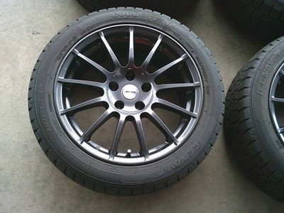 JDM Excellent Condition Studless Tire SetWeds IRVINE F01 17-inch Tire (No Tires) - 画像 (2)