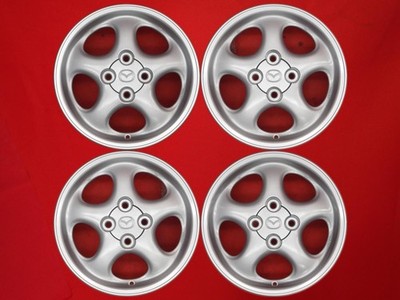 JDM Used genuine Mazda Roadster NB6C wheels 4Book 6J 14PCD100 4-hole + No Tires
