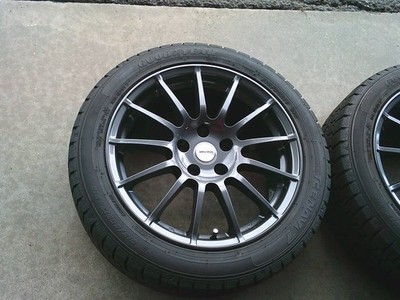 JDM Excellent Condition Studless Tire SetWeds IRVINE F01 17-inch Tire (No Tires) - 画像 (5)