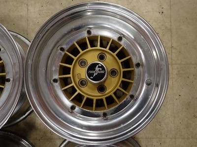 JDM 4-Book Set Corporate Address 14x6.5J Focus Racing Aluminum 5-Lug P No Tires - Image 3