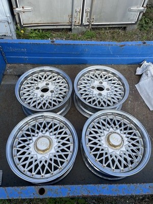 JDM Rays EMUI EMU Wheels 15-inch 114.3" 6.5J Deep Rim Old Car Volk Rac (No Tires)