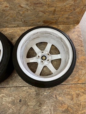 JDM Rare RAYS Volk Racing TE37 189.5J +35 PCD 114.3 5-hole 5H lightwei No Tires - 画像 (6)