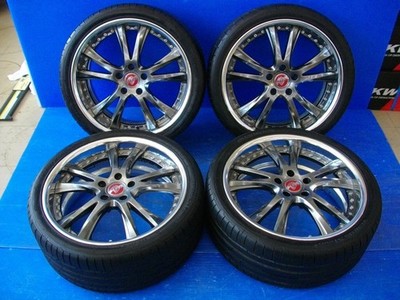 JDM HSSR VIENNA Merisia 198.0J +38 5H PCD114.3 HANKOOK VENTUS S1 evo3 No Tires