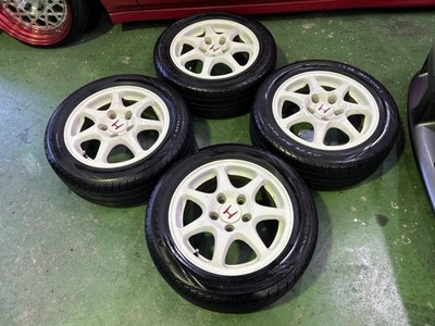 JDM DEEPSRACING EK9 Civic Type R Honda Genuine Aluminum Wheel Disc 427 (No Tires) - 画像 (2)