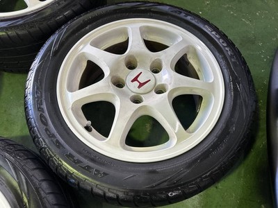 JDM DEEPSRACING EK9 Civic Type R Honda Genuine Aluminum Wheel Disc 427 (No Tires) - 画像 (4)