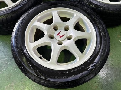 JDM DEEPSRACING EK9 Civic Type R Honda Genuine Aluminum Wheel Disc 427 (No Tires) - 画像 (5)