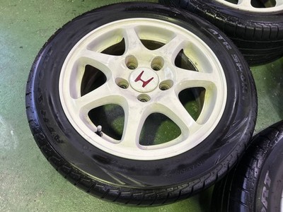 JDM DEEPSRACING EK9 Civic Type R Honda Genuine Aluminum Wheel Disc 427 (No Tires) - 画像 (6)