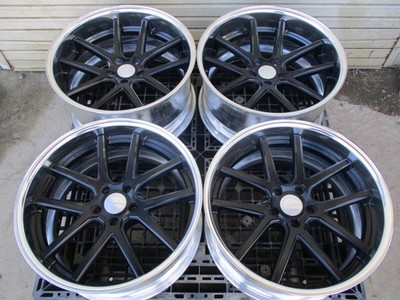 JDM Clean and rare WORK Gnosis GV3 black 205-hole 120 9.5J 10.5J Lexus (No Tires)