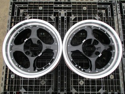 JDM Rare SSR Mark II R 10 Letter MK2-R black 164-hole 114.3 8j 38 whee No Tires